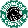 Denver Broncos starbucks coffee logo Iron On Transfer