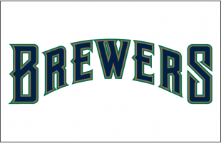 Milwaukee Brewers 1994-1996 Jersey Logo 01 Print Decal