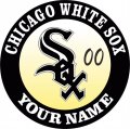 Chicago White Sox Customized Logo Print Decal