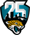 Jacksonville Jaguars 2019 Anniversary Logo Print Decal