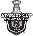 Stanley Cup Playoffs 2018-2019 Logo Iron On Transfer