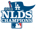 Los Angeles Dodgers 2013 Champion Logo 01 Print Decal