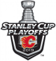 Calgary Flames 2018 19 Event Logo Print Decal