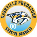 Nashville Predators Customized Logo Print Decal