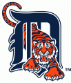Detroit Tigers 2006-2013 Alternate Logo Print Decal