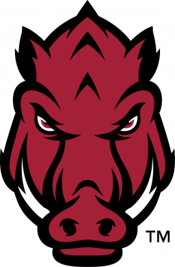 Arkansas Razorbacks 2014-Pres Secondary Logo 02 Print Decal