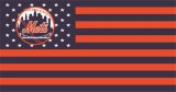 New York Mets Flag001 logo Print Decal