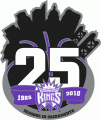 Sacramento Kings 2009-2010 Anniversary Logo Print Decal