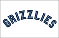 Memphis Grizzlies 2004-2017 Jersey Logo Print Decal