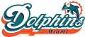 Miami Dolphins 1997-2012 Alternate Logo 01 Print Decal