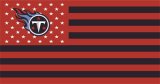 Tennessee Titans Flag001 logo Print Decal