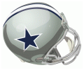 Dallas Cowboys 1964-1966 Helmet Logo Print Decal