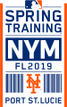 New York Mets 2019 Event Logo Print Decal