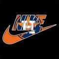 Houston Astros Nike logo Print Decal