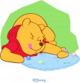 Disney Pooh Logo 28 Print Decal