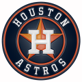 Houston Astros Plastic Effect Logo Iron On Transfer