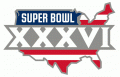 Super Bowl XXXVI Alternate Logo Print Decal