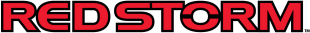 St.Johns RedStorm 2004-2006 Wordmark Logo 2 Print Decal