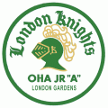 London Knights 1968 69-1973 74 Primary Logo Print Decal