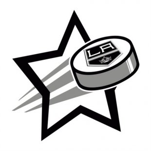 Los Angeles Kings Hockey Goal Star logo Print Decal