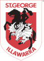 St. George Illawarra Dragons 1999-Pres Primary Logo Print Decal