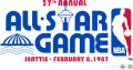 NBA All-Star Game 1986-1987 Logo Print Decal