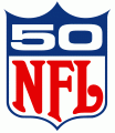 National Football League 1969 Anniversary Logo Iron On Transfer