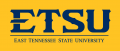 ETSU Buccaneers 2014-Pres Wordmark Logo13 Print Decal