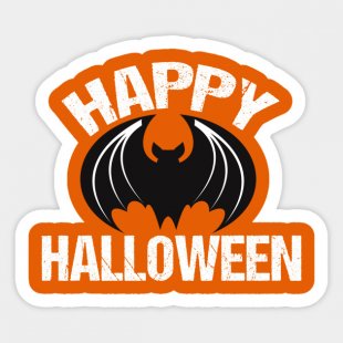 Halloween Logo 27 Iron On Transfer