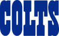 Indianapolis Colts 1984-2001 Wordmark Logo Iron On Transfer