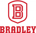 Bradley Braves 2012-Pres Primary Logo Print Decal