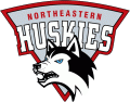 Northeastern Huskies 1992-2000 Primary Log Print Decal