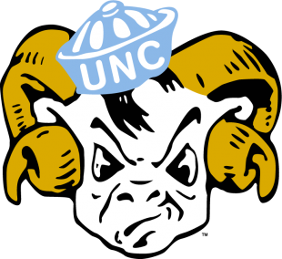 North Carolina Tar Heels 1954-1967 Primary Logo Iron On Transfer