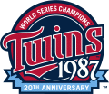 Minnesota Twins 2007 Champion Logo Print Decal