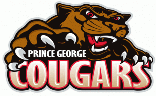 Prince George Cougars 2008 09-2014 15 Primary Logo Print Decal