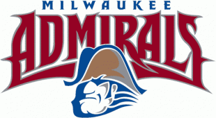 Milwaukee Admirals 1997 98-2000 01 Primary Logo Print Decal