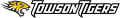 Towson Tigers 2004-Pres Wordmark Logo 05 Print Decal
