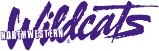 Northwestern Wildcats 1981-Pres Wordmark Logo 02 Iron On Transfer