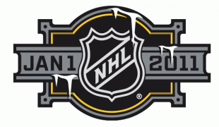 NHL Winter Classic 2010-2011 Alternate 01 Logo Print Decal