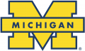Michigan Wolverines 1996-Pres Secondary Logo 01 Print Decal