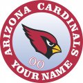 Arizona Cardinals Customized Logo Iron On Transfer