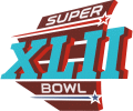 Super Bowl XLII Logo Iron On Transfer