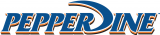 Pepperdine Waves 1998-2003 Wordmark Logo 02 Print Decal