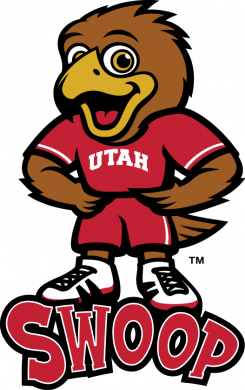 Utah Utes 2015-Pres Mascot Logo 02 Print Decal