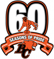 BC Lions 2013 Anniversary Logo Print Decal