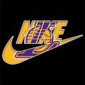 Los Angeles Lakers Nike logo Print Decal