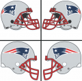 New England Patriots Helmet Logo Iron On Transfer