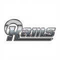 Los Angeles Rams Silver Logo Print Decal