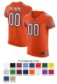 Chicago Bears Custom Letter and Number Kits For Navy Jersey Material Twill