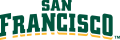 San Francisco Dons 2012-Pres Wordmark Logo 07 Print Decal